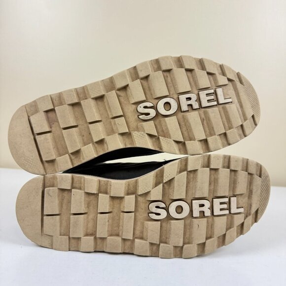 Sorel Waterproof Moc Toe Boots Grey Leather Lace Up NM3851-048